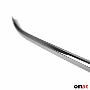 Volkswagen Jetta Front Bumper Trim - Omac - S.Steel - Gloss Silver - '15-'18